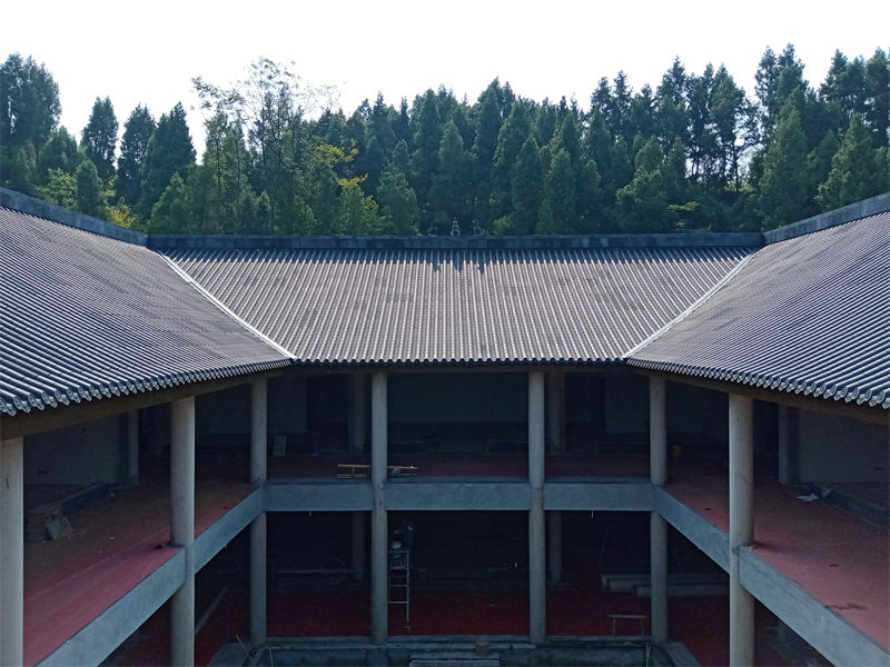重庆潼南私家四合院别墅-60瓦